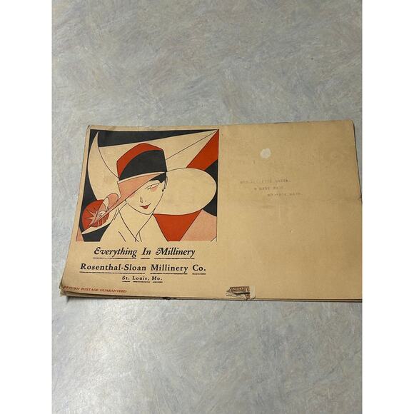 Antique 1926 Millinery‎ Catalog Rosenthal-Sloan Millinery Co. Ephemera RARE HTF main image 4